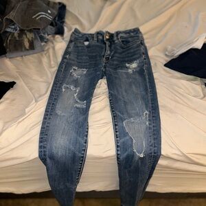 Ripped American Eagle Jeans